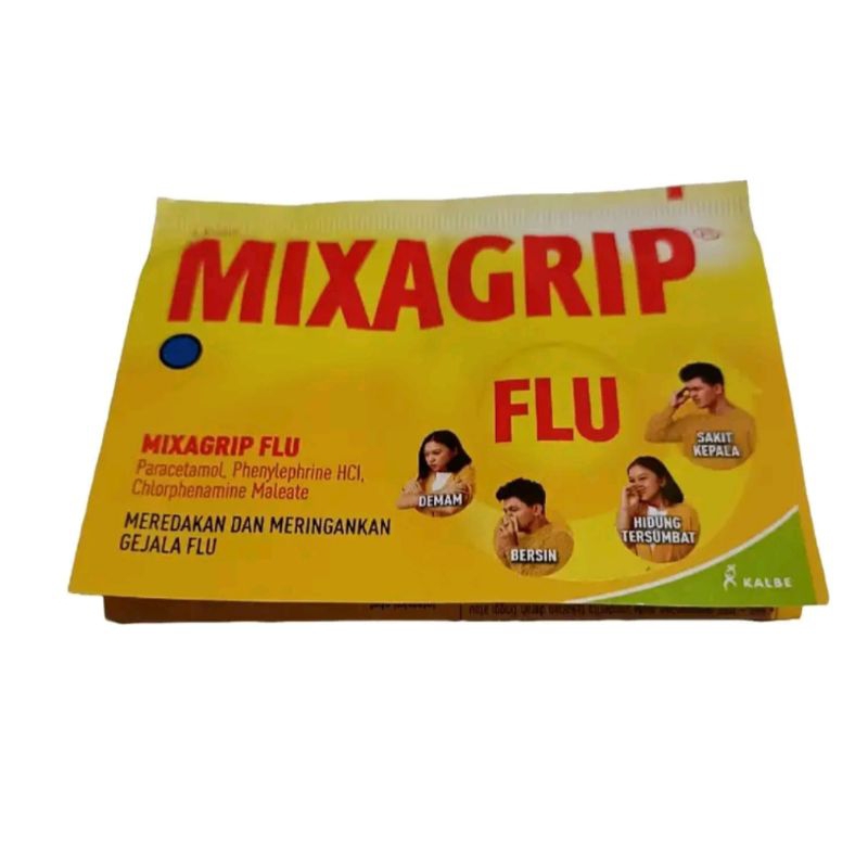Jual Mixagrib flu 1 strip isi 4 tableet | Shopee Indonesia