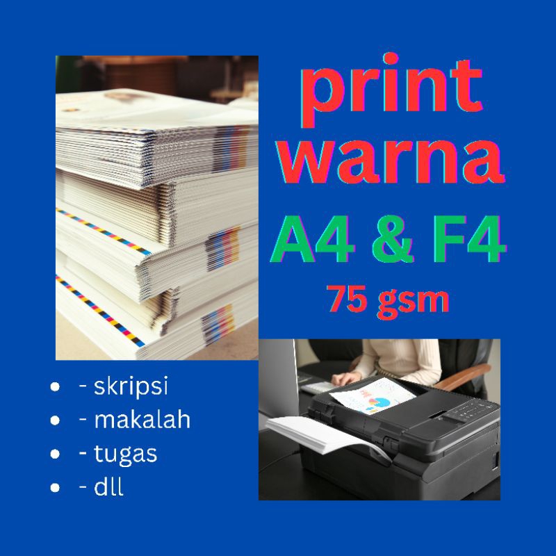Jual Jasa Print Dokumen A4 Warna & Hitam Putih – Cetak PDF Murah, Cepat ...