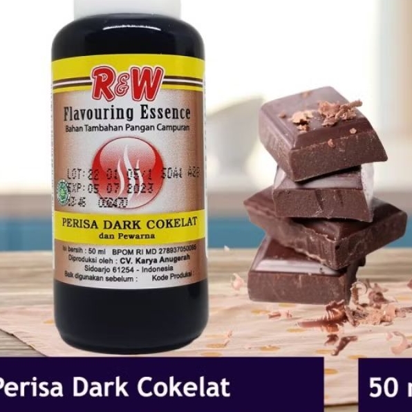 Jual Pasta perisa makanan dan minuman rajawali RASA dark coklat ...