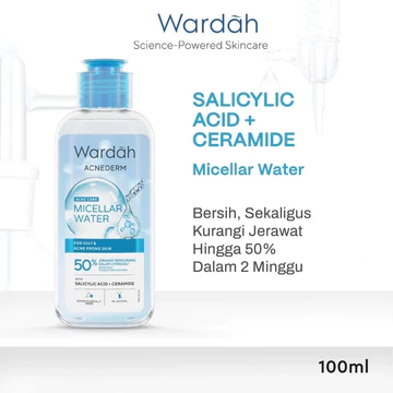 ❤ YUKI Manado ❤ WARDAH Micellar Water Lengkap Brightening Acne Calming Lightening