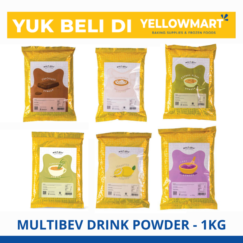 Jual Multibev Minuman Bubuk Drink Powder - 1kg | Shopee Indonesia