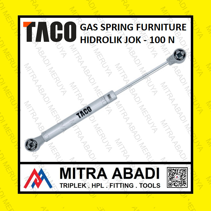Jual Gas Spring TACO 100 N Door Closer TACO Hidrolik Penutup Pintu ...