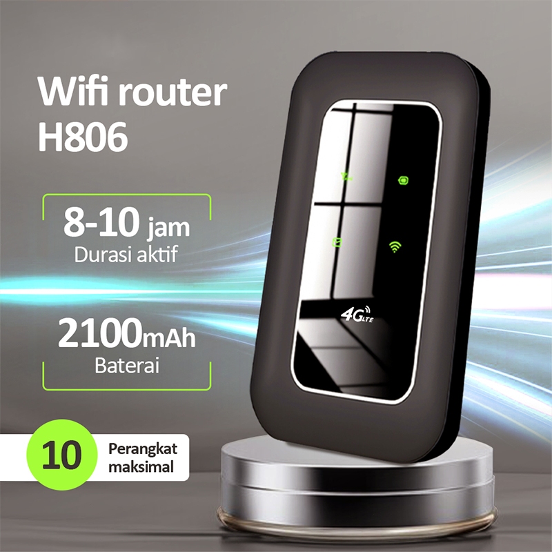 Jual H806 Wireless Router 4G LTE Mini Modem 150Mbps Mobile Broadband ...