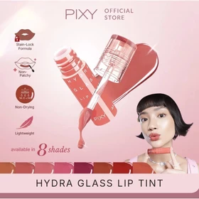 PIXY Hydra Glass Lip Tint Glossy Staining Tahan Lama Lip Tint