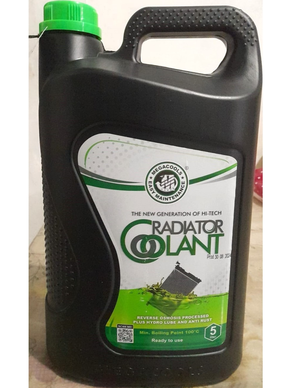 Jual MEGACOOLS Coolant Radiator Galon 5L! (Hijau) | Shopee Indonesia