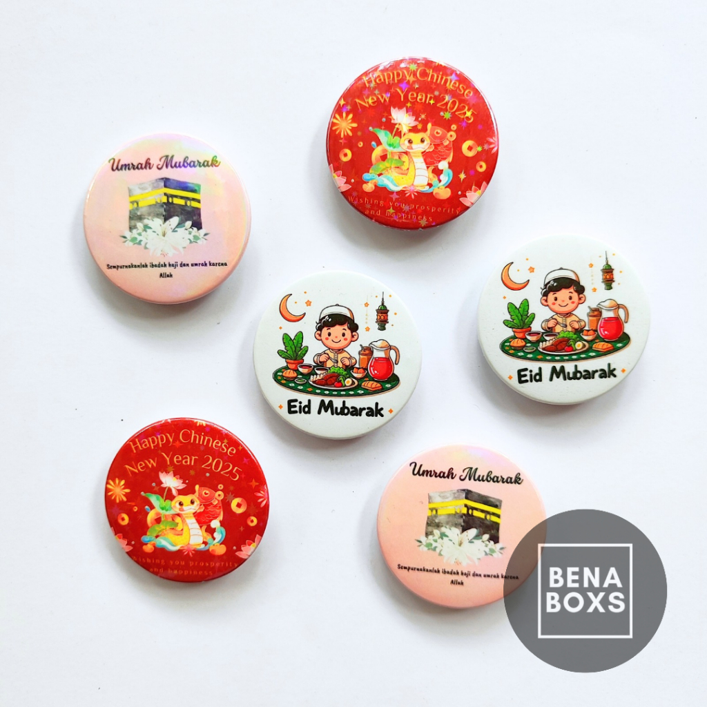 Jual Cetak Pin Plastik Kecil 4,4 cm (DOFF/GLOSY) | Shopee Indonesia