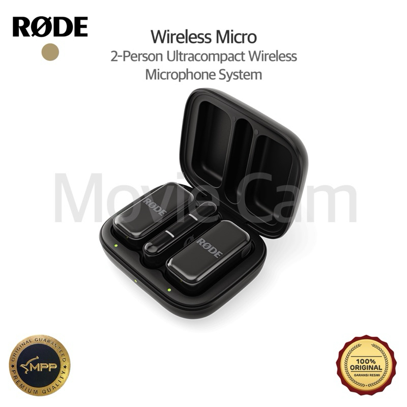 Jual RODE Wireless Micro 2-Person Ultracompact Wireless Microphone ...
