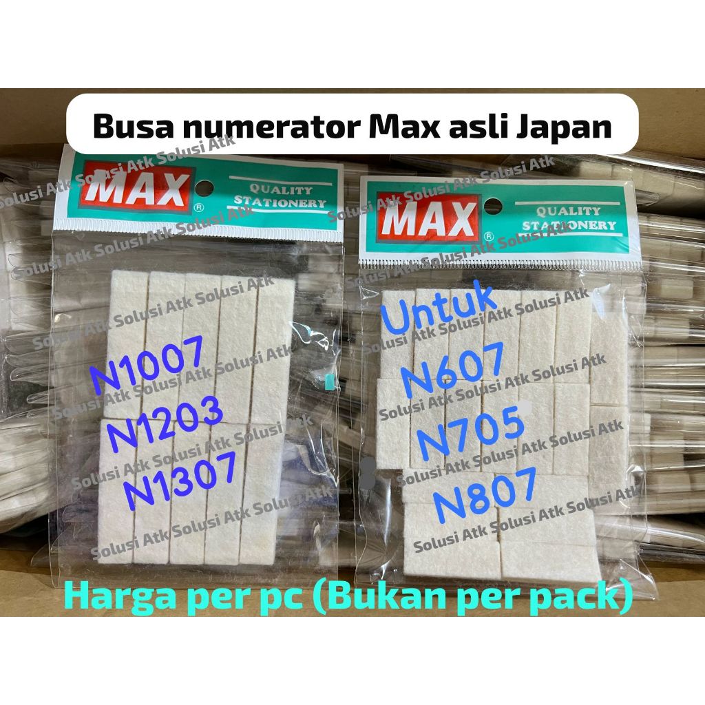 Jual Busa Numerator / Numbering Max ORIGINAL untuk N607 N705 N807 N1007 ...