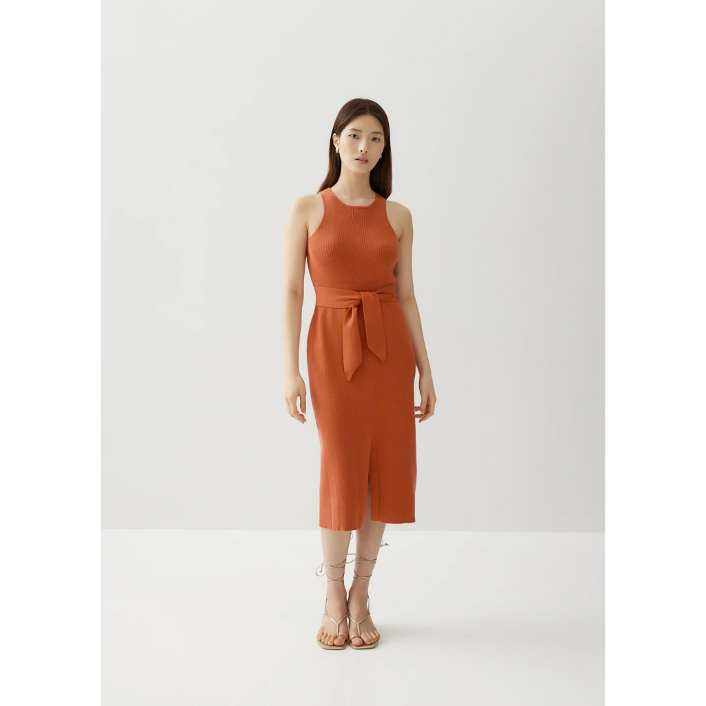 olym ribbed knit midi dress aniasbliss on LTK