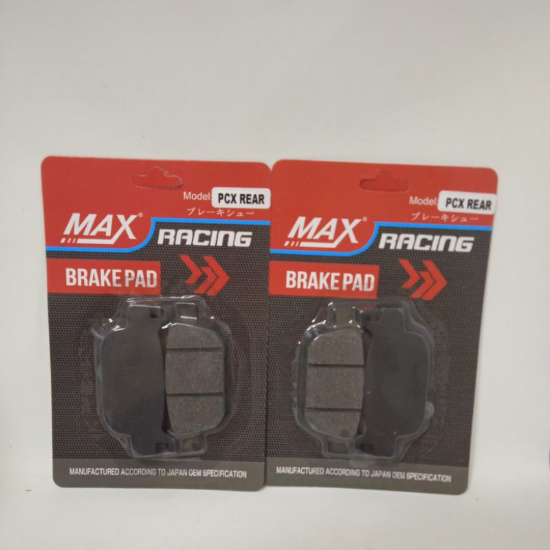 Jual Dispad MAX Racing Brake Pad PCX Rear-KAMPAS CAKRAM PRODO DEPAN ...