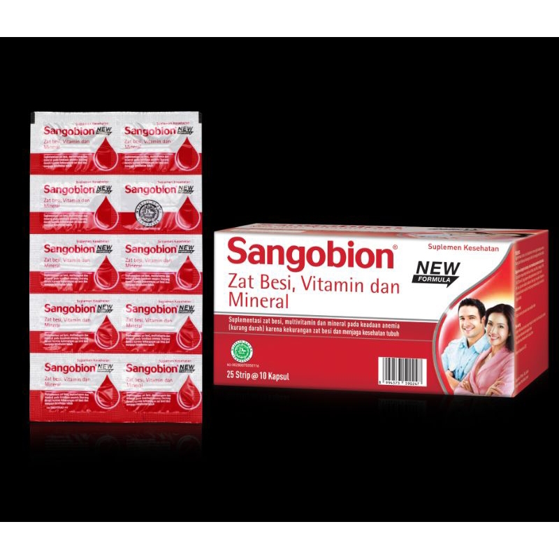 Jual SANGOBION STRIP ISI 10 TABLET | Shopee Indonesia