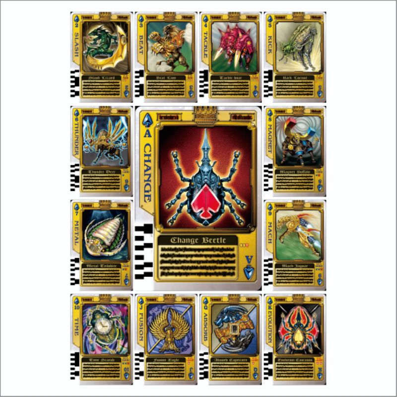 Jual Rouzer Card King Custom Kamen Rider Blade | Shopee Indonesia