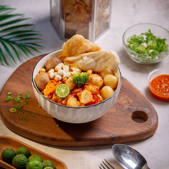 Jual Nusaji By Yudha Pangestu - New Formula - Seblak Instant Baso