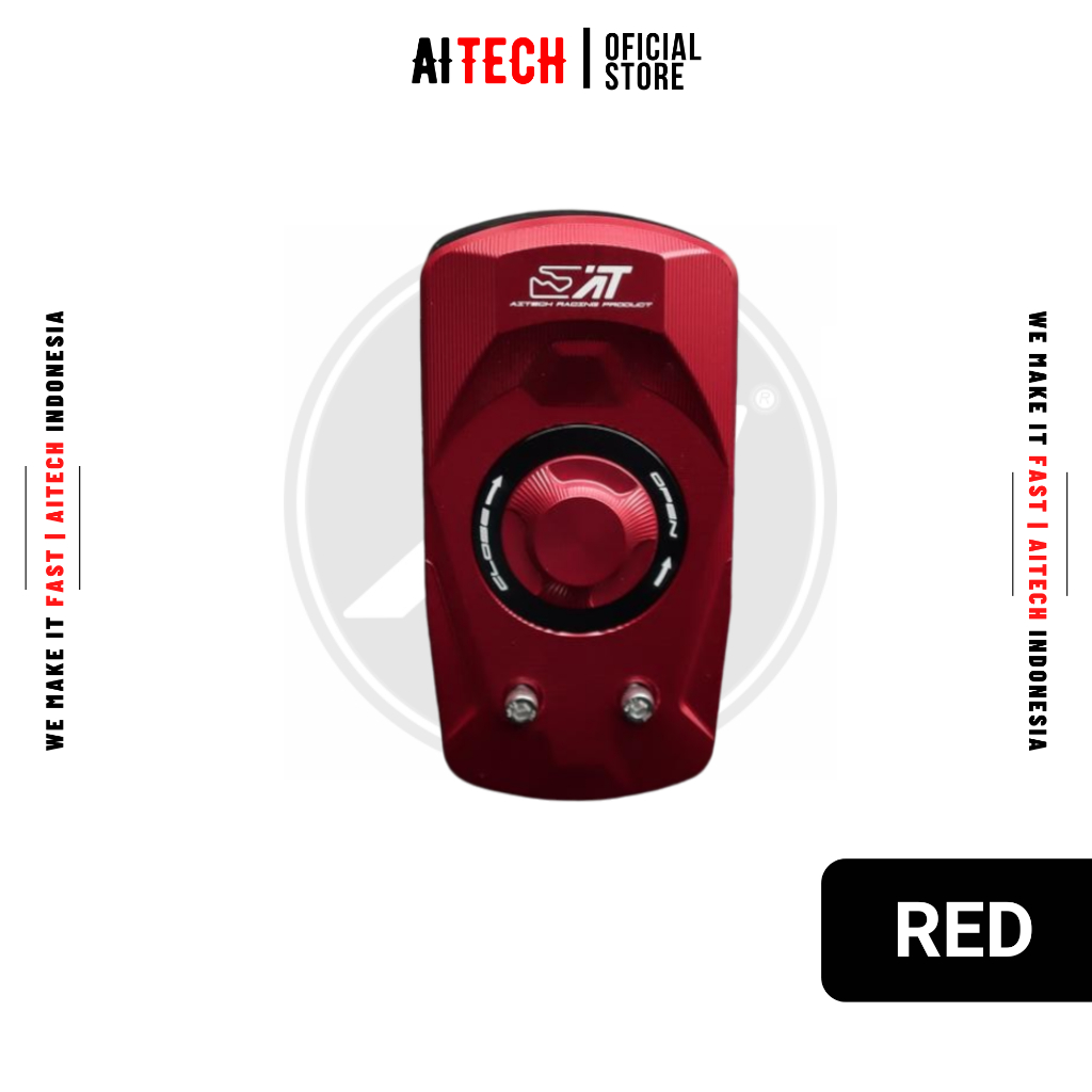 Jual Fuel Cap Tutup Tangki Alumunium RX King Aitech | Shopee Indonesia