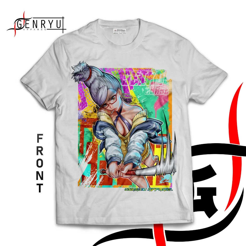Seiko Ayase Anime Dandadan Baju Kaos