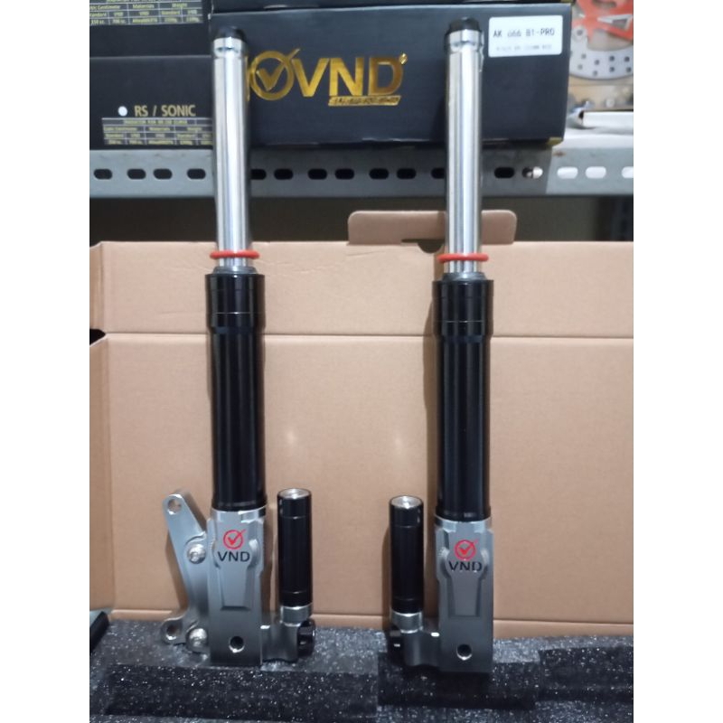 Jual SHOCK VND AK111 B1 MIO SILVER/BLACK 1 SET,SHOCK ABSORBER UNLIMITID ...