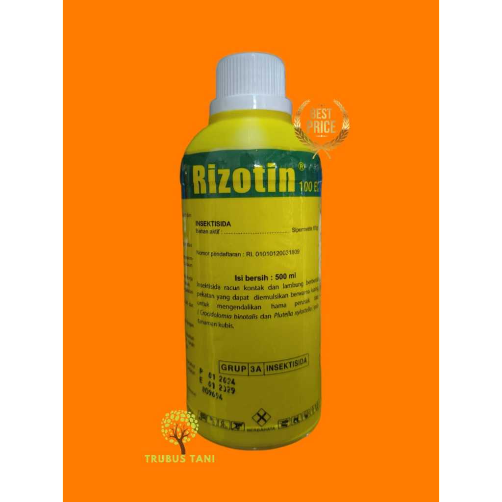 Jual Insektisida Rizotin 100EC 500ml | Shopee Indonesia