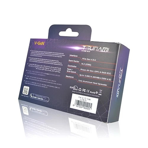 Jual SSD VGEN Tsunami 2TB M.2 NVMe PCle Gen 4.0 x4 - SSD VGEN 2TB M2 ...