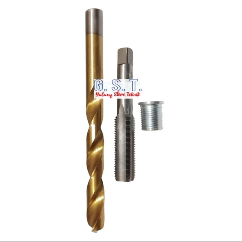 Jual Paket Komplit Mata Bor Tap Tekiro Set Bosh Drat Busi Bebek Matic ...
