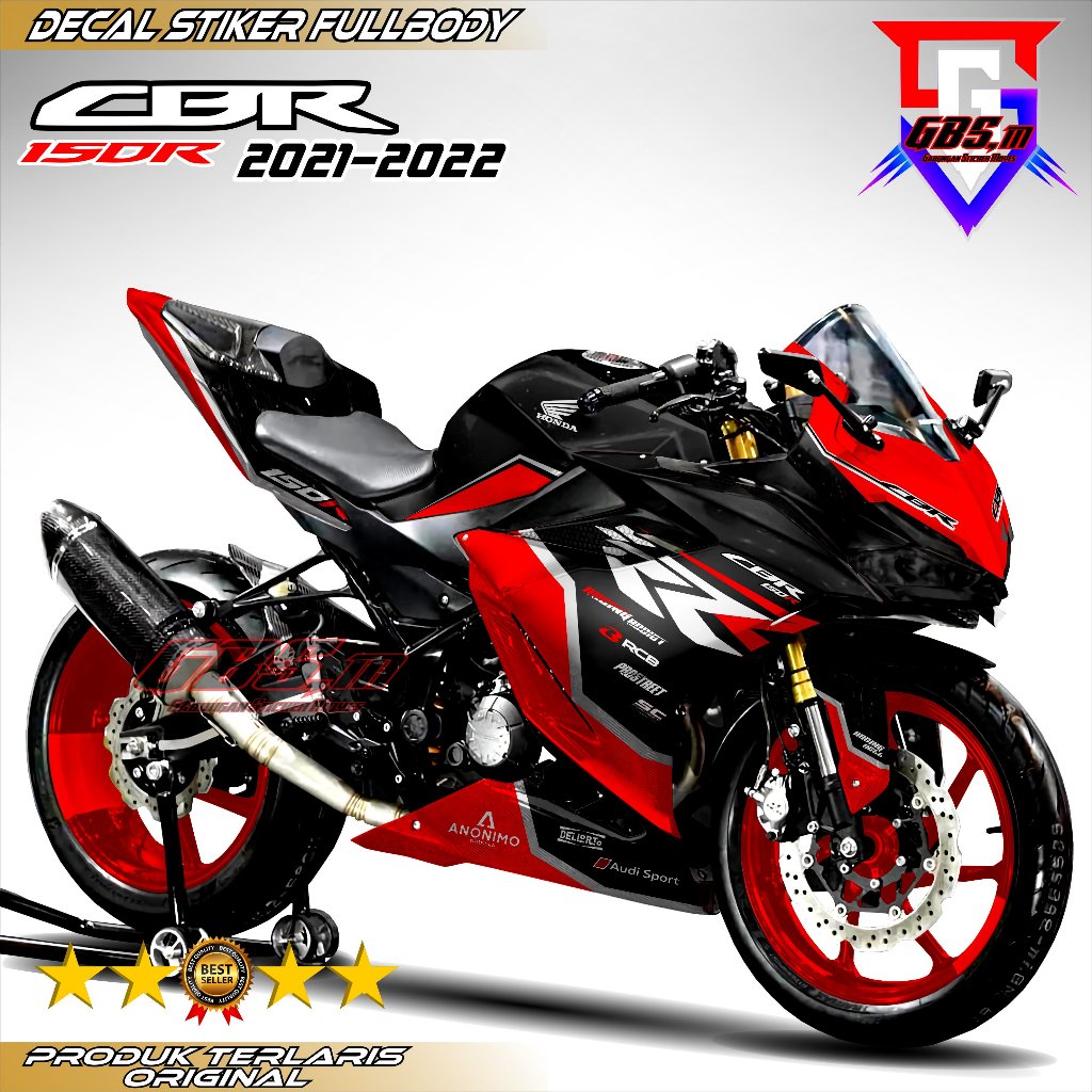 Jual Decal Cbr 150R New 2021 Stiker Decal Motor All New CBR 150 R