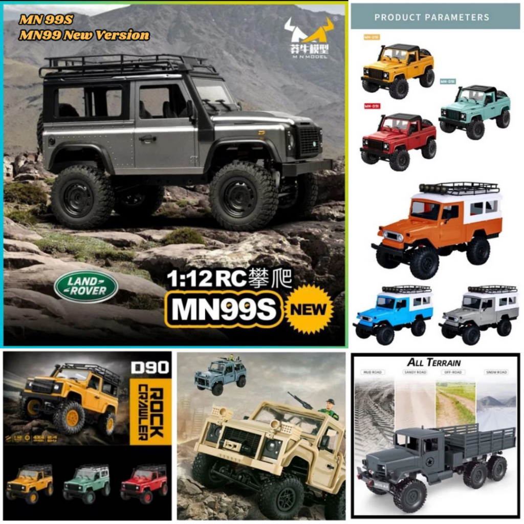 ラジコン最強メカセット Compatible With MN D90 D91 D96 MN90 MN99S 1/12 RCカー