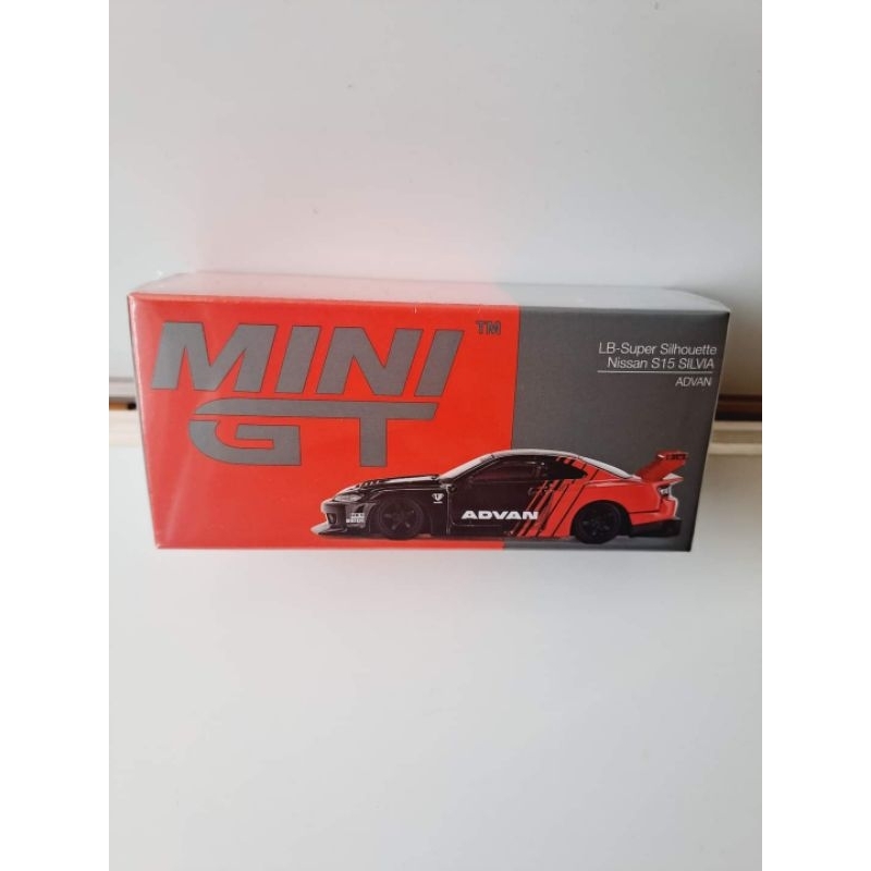 Jual Mini GT Nissan S15 Silvia LBWK Advan | Shopee Indonesia