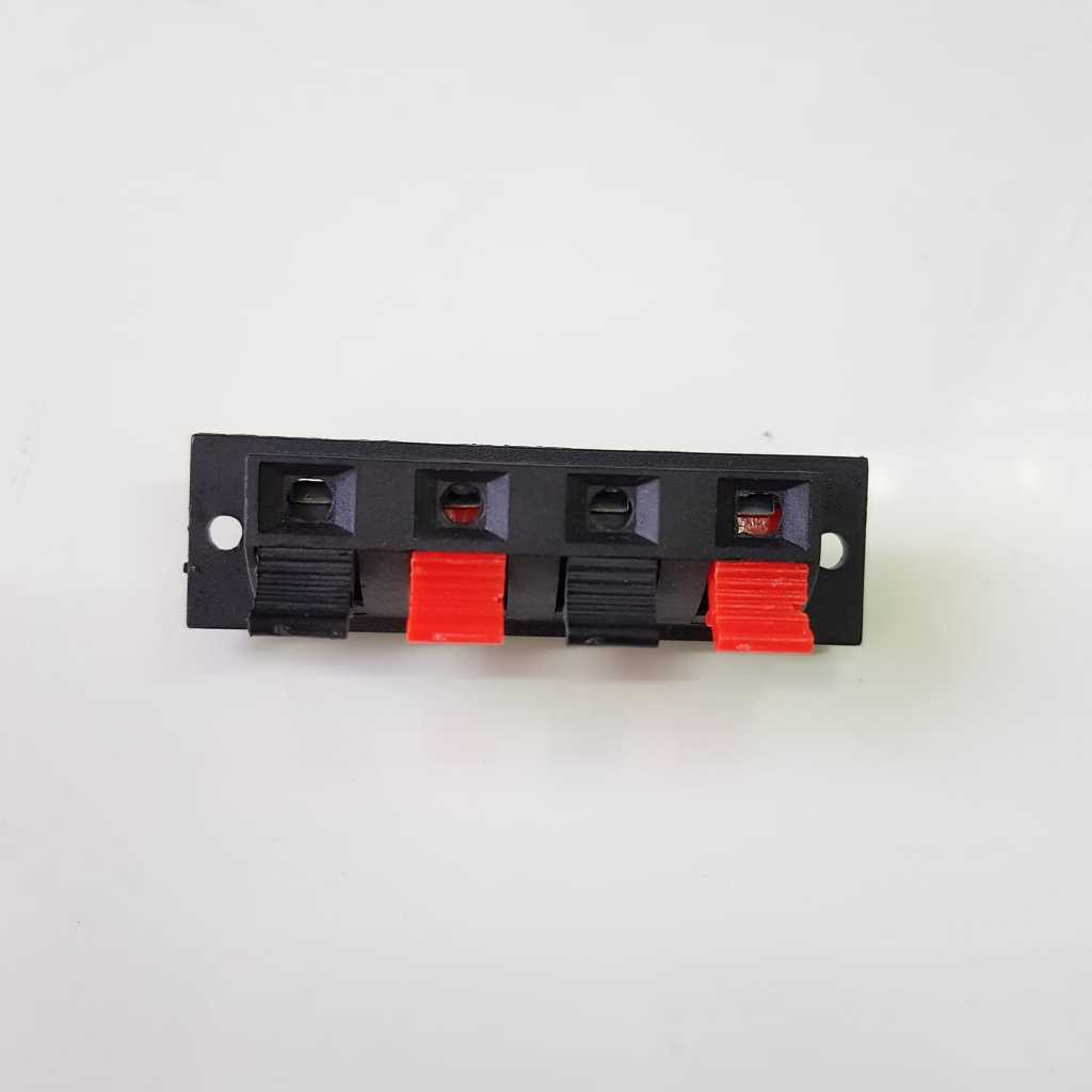 Jual JR 6254 Soket Amply 4pin Terminal Jepit Speaker 4pin Soket Jepit ...
