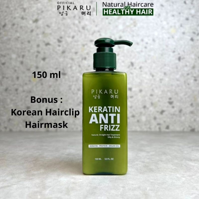 Jual ORIGINAL PIKARU KERATIN TREATMENT RAMBUT LURUS ANTI FRIZZ | Shopee ...