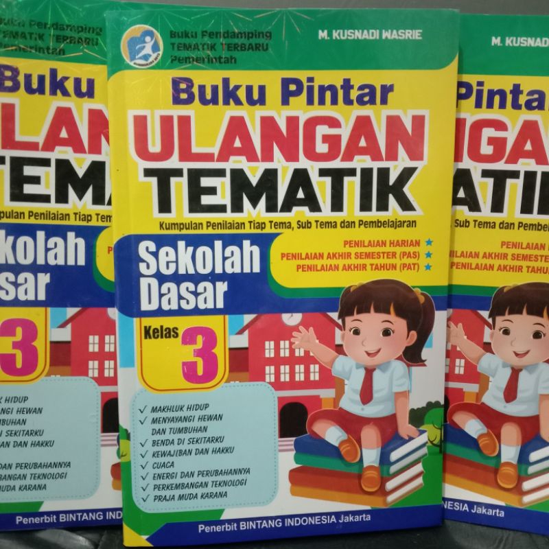 Jual Buku Latihan Soal Pintar Ulangan Tematik Kelas 3 SD | Shopee Indonesia