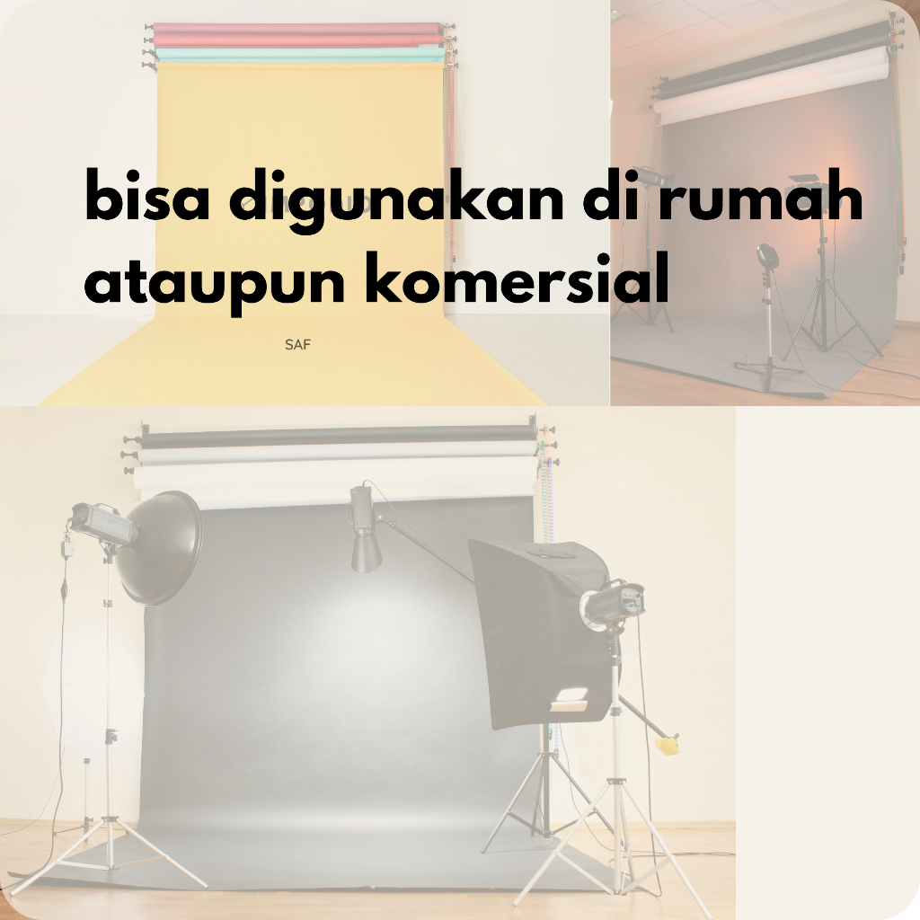 Jual SAF Paper background 2.7m x 11 meter - untuk studio seamless ...