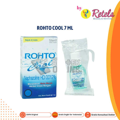 Jual ROHTO COOL TETES MATA 1 BOTOL 7 ML | Shopee Indonesia