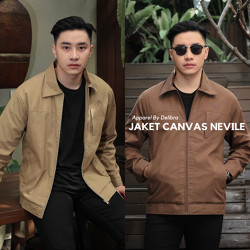 Delibra Jaket Canvas Pria Nevile