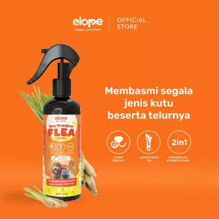 ELOPE Obat Anti Kutu Pembasmi Spray Anti telur Kutu Kucing Anjing Kelinci Anabul Aman Terjilat