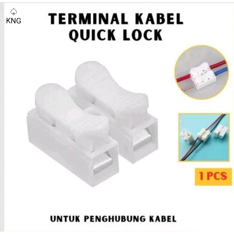 Jual Terminal Sambungan Jepit Kabel Varian 2 Jalur 3 Jalur Praktis ...