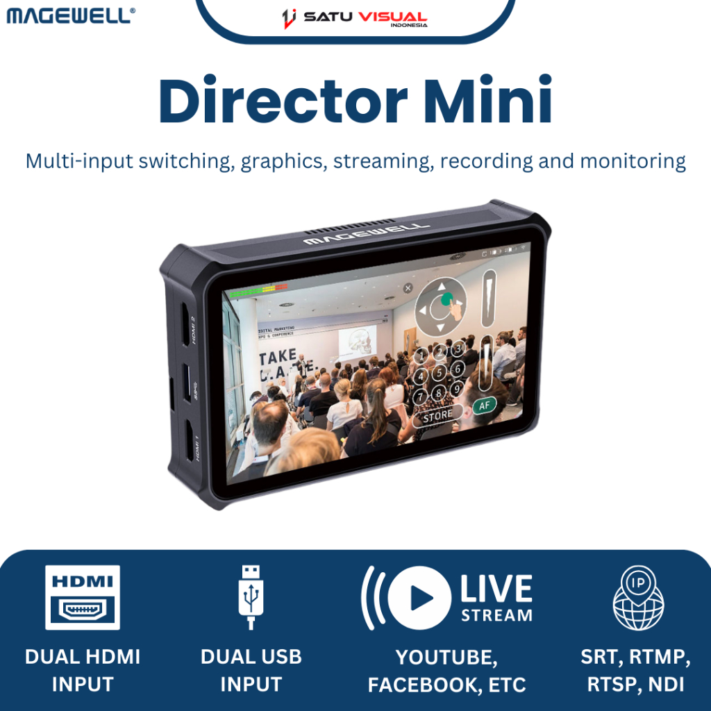 Jual Magewell Director Mini - Portable All In One Live Streaming ...