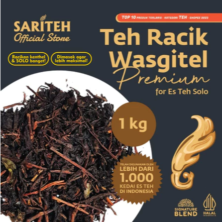 Jual [Sariteh Indonesia] Teh Racik Wasgitel Premium for Es Teh Solo ...