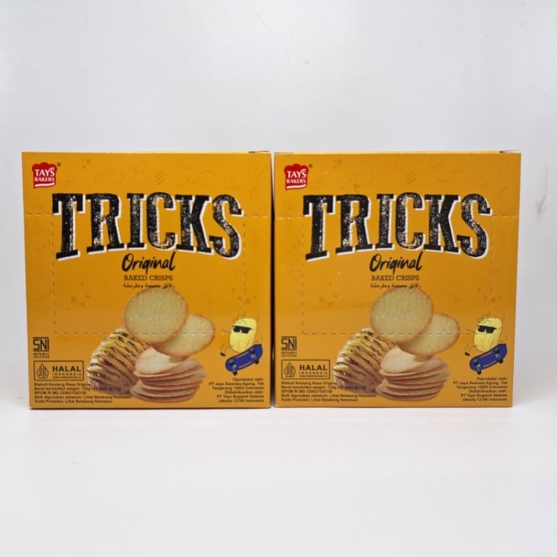 Jual Tricks Kentang Rasa Asian BBQ Original Kimchi 1Box 10 pcs | Shopee ...