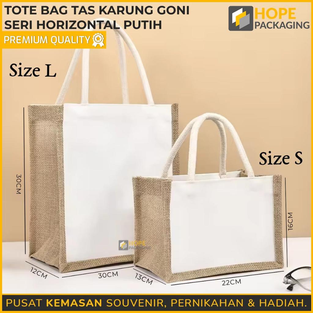Tote bag karung goni hotsell