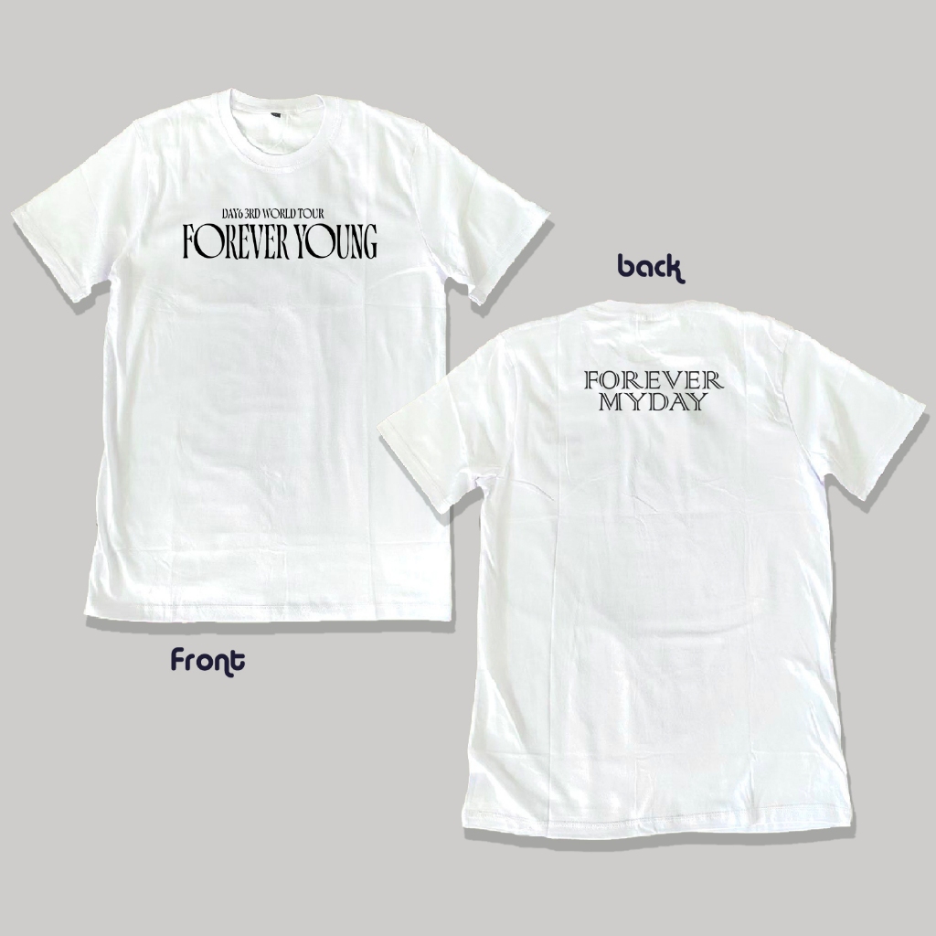DAY6 ライブTシャツ FOREVER YOUNG Lサイズ 新品未開封 - メルカリ