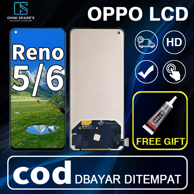 Jual LCD TOUCHSCREEN FOR OP RENO 5 / RENO 6 Fullset Lcd Touchscreen ...