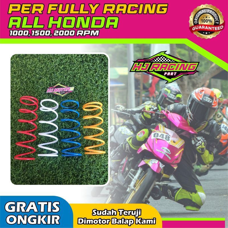 Jual PER CVT HJ RACING PART (ALL MATIC HONDA) 1000 RPM 1200 RPM 1500 ...