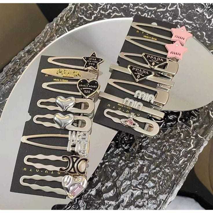Jual Set Jepit Rambut Wanita H707 Aksesoris Rambut Model Kekinian ...
