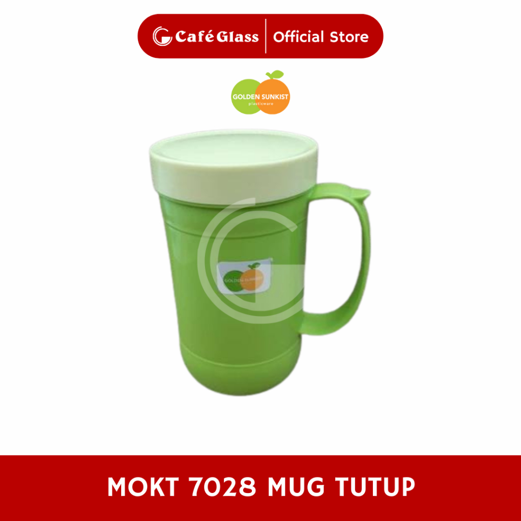 Golden Sunkist Mokt 7028 Mug Tutup / Mug Plastik