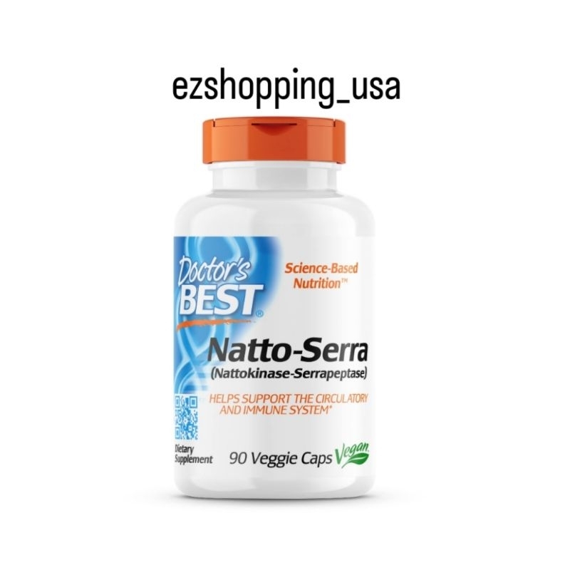 Jual natto serra doctor's best supplement kesehatan jantung dan ...