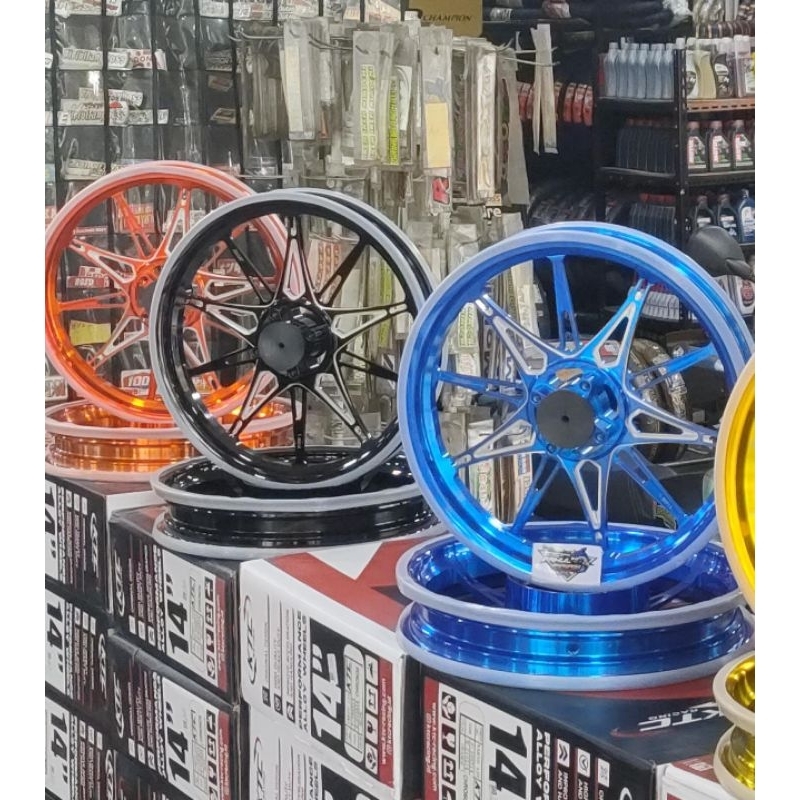 Jual VELG KTC RACING CHRONOS RING 14 VARIO 125/150 VARIO 160 CBS ...