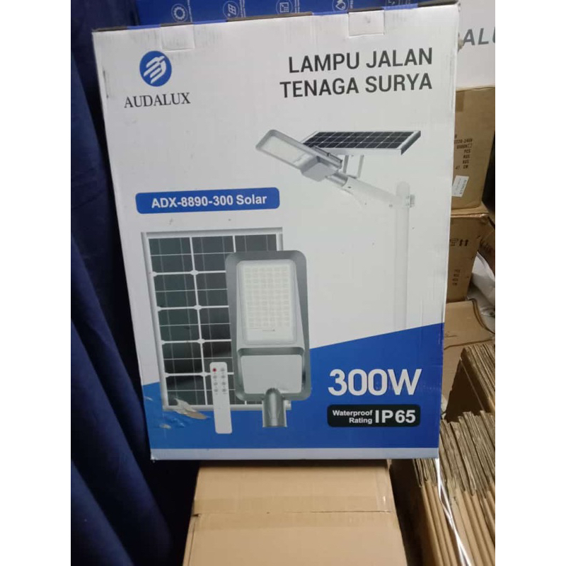 Jual Lampu Jalan PjU Solar cell all in one tenaga surya 300W 300 Watt ...