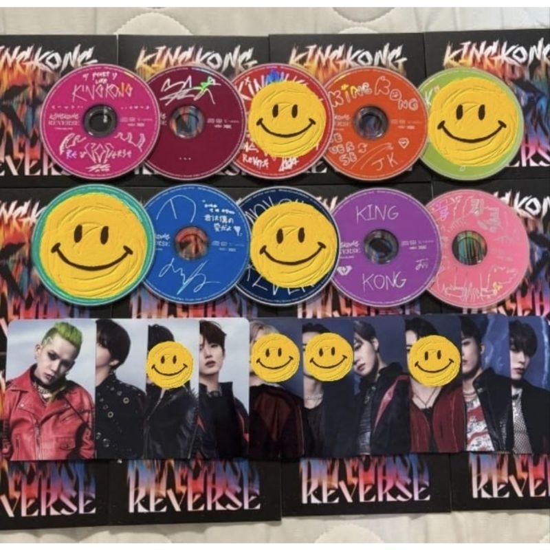 Jual TREASURE Kingkong / Reverse Japan Album 8cm ( READY