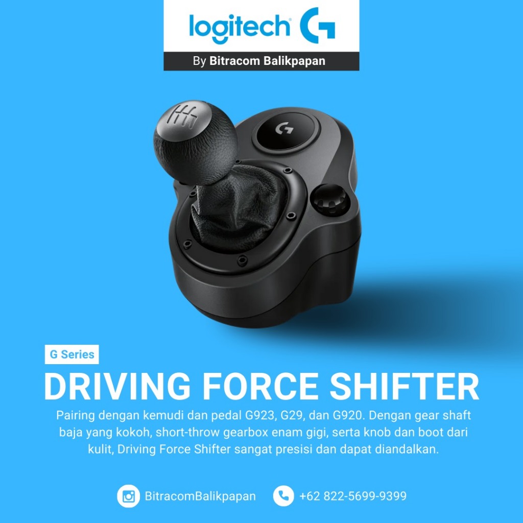 Jual Perseneling Gigi Logitech - Driving Force Shifter Untuk Kemudi G29 ...