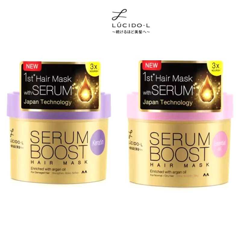 Jual LUCIDO-L SERUM BOOST -HAIR MASK - MASKER RAMBUT LUCIDO ORIGINAL ...