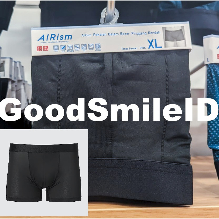 Jual SALE!! Men AIRism Boxer Celana Dalam Pria Low Rise Mesh